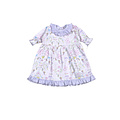 Baby Loren Unicorns Pima Doll Morning Gown