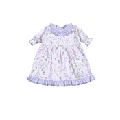 Baby Loren Unicorns Pima Doll Morning Gown