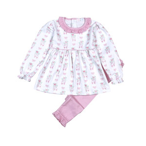 Baby Loren Twinkle Toes Pima Pant Set