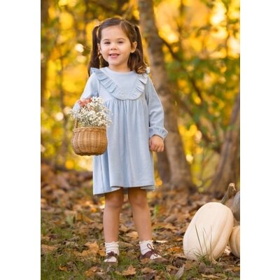 Mabel and Honey | Isobella and Chloe Blue Blair Dress