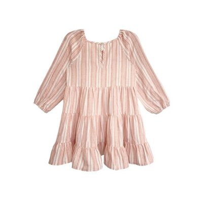 Mabel and Honey | Isobella and Chloe Orange Claire Dress
