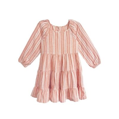 Mabel and Honey | Isobella and Chloe Orange Claire Dress