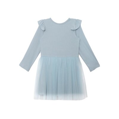 Mabel and Honey | Isobella and Chloe Blue Tutu in the Clouds Dress