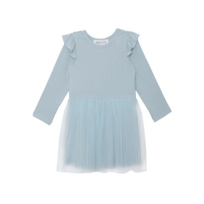 Mabel and Honey | Isobella and Chloe Blue Tutu in the Clouds Dress