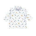 Baby Loren Vintage Cars Pima Turtleneck