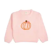 Coquette Pumpkin Knit Sweater