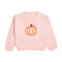 Coquette Pumpkin Knit Sweater