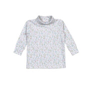 Baby Loren Vivian Floral Pima Turtleneck
