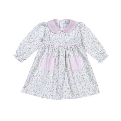 Baby Loren Vivian Floral Pima Dress