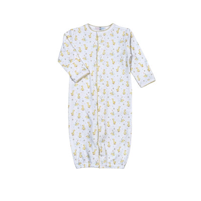 Baby Loren Baby Ducks in the Pond Pima Converter Gown