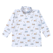 Baby Loren The Choo Choo Collection Pima Turtleneck