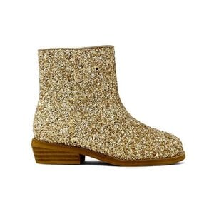 ShuShop Gold Sparkle Vanilla Mini Boots