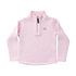 Prodoh Pink Tulle Quilted Zip Pullover