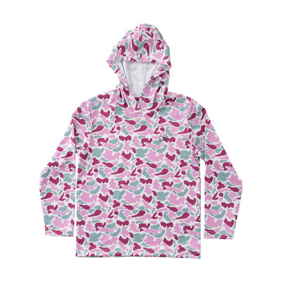 Prodoh Orchid Break Point Camo Pro Performance Hoodie T-shirt