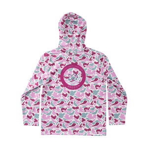 Prodoh Orchid Break Point Camo Pro Performance Hoodie T-shirt