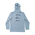 Prodoh Ashley Blue Pro Performance Hoodie T-shirt