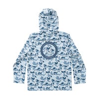 Prodoh Blue Break Point Camo Pro Performance Hoodie T-shirt