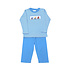 Zuccini Dino Festival Harry's Play Tee Periwinkle and Knit Pants Set