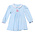 Zuccini Gingerbread House Sylvie Dress Lt Blue Knit