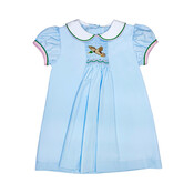 Zuccini Mallard Duck Sylvie Dress Lt Blue
