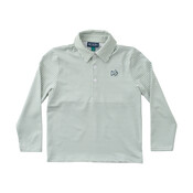 Prodoh Frosty Spruce Stripe LS Pro Performance Polo