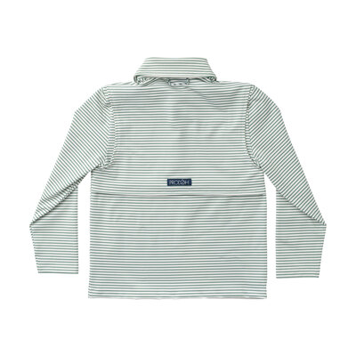 Prodoh Frosty Spruce Stripe LS Pro Performance Polo
