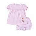 Baby Loren Spooky Pima Applique Girls Short Set