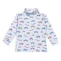 Baby Loren Monster Trucks Pima Turtleneck