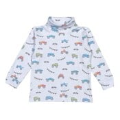 Baby Loren Monster Trucks Pima Turtleneck