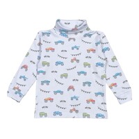 Baby Loren Monster Trucks Pima Turtleneck