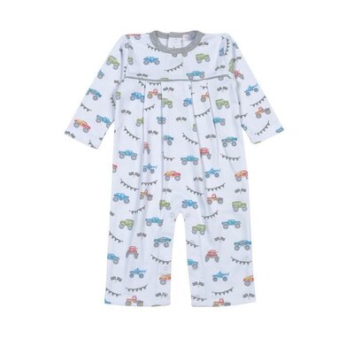 Baby Loren Monster Trucks  Boys Romper