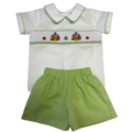 Lulu Bebe Turkey Smocked Short Set