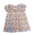 Lulu Bebe Fall Pumpkin Ruffle Collar Dress