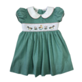 Lulu Bebe Mallard Duck Smocked Waist Dress
