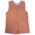 Lulu Bebe Fall Pumpkin Orange Gingham Basic Shortall