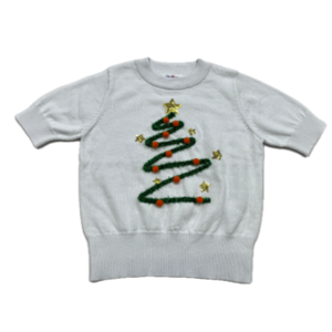 LBKids Christmas Tree Tinsel Top