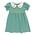 Itsy Bitsy Pumpkin Dress Green Stripe