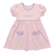 Itsy Bitsy Halloween Candy Dress Pink Stripe