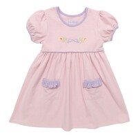 Itsy Bitsy Halloween Candy Dress Pink Stripe