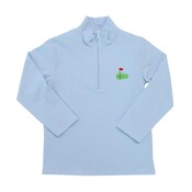 Itsy Bitsy Golf 1/4 Zip Pullover Blue Stripe