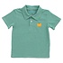 Itsy Bitsy Pumpkin Polo Green Stripe