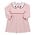 Itsy Bitsy Mouse Dress Pink Stripe