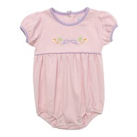 Itsy Bitsy Halloween Candy Bubble Pink Stripe