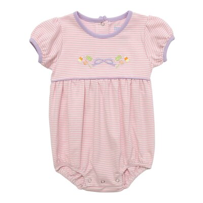 Itsy Bitsy Halloween Candy Bubble Pink Stripe