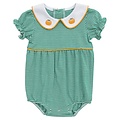 Itsy Bitsy Pumpkin Girl's Bubble Green Stripe