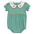 Itsy Bitsy Pumpkin Girl's Bubble Green Stripe