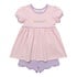Itsy Bitsy Halloween Candy Short Set Pink Stripe