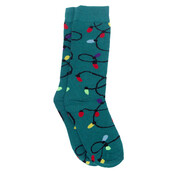 Properly Tied Christmas Lights Lucky Duck Socks