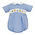 Petit Bebe Birthday Boys Lt Blue Gingham Bubble