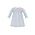 Petit Bebe Bows Lt Blue Knit Dress
